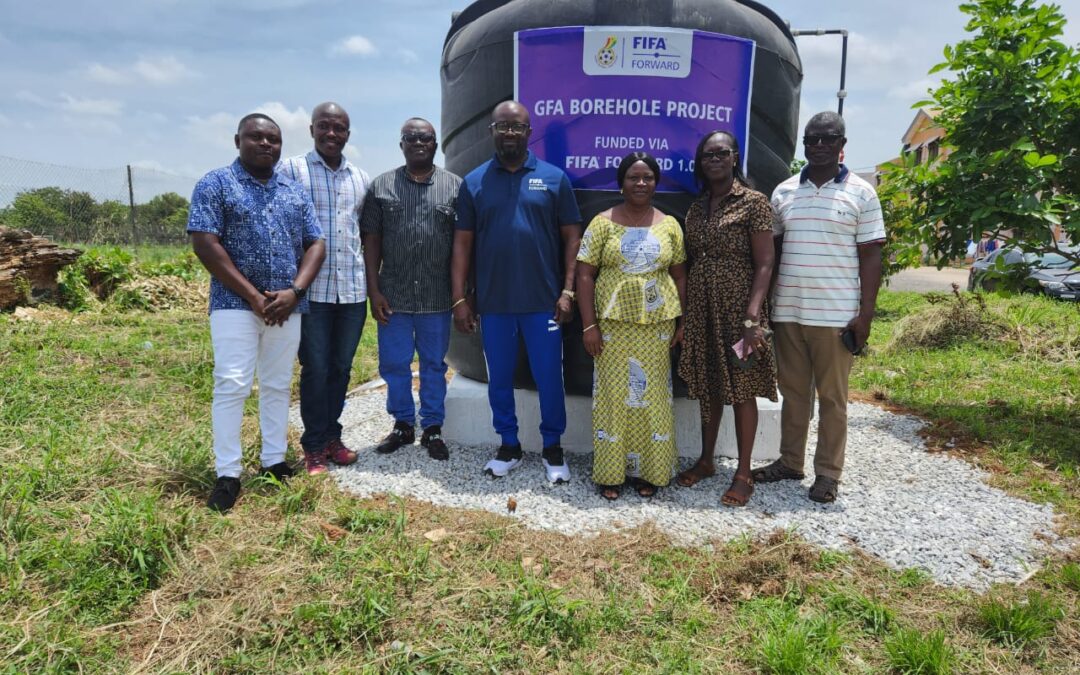 Commissioning of Borehole project at Kumasi Anglican Senior High School